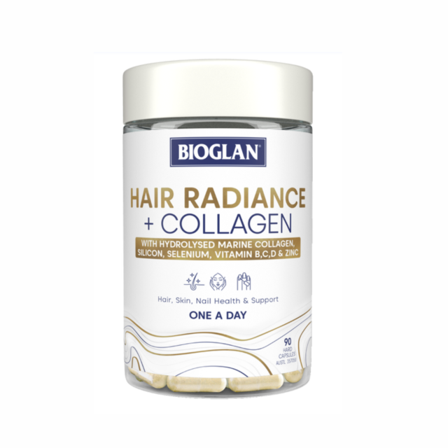 Bioglan Hair Radiance + Collagen 90 Capsules